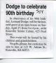Birthday- Dodge, Leonard
