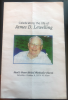 Funeral Card- Lewelling, James D. 1