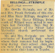 Marriage- Billings, Mary-Strimple, Orville