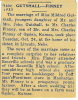 Marriage- Gutshall, Mildred-Finney, Charles 2