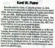 Obituary- Paine, Kent